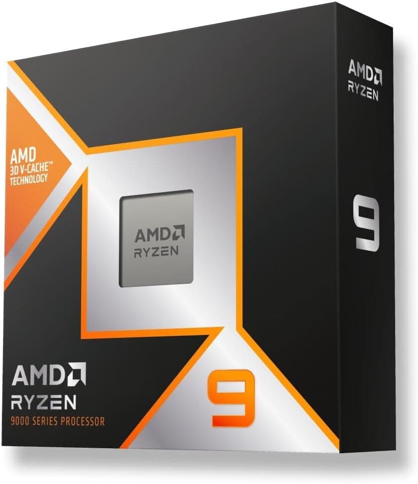 Processador AMD Ryzen 9 9900X3D, 12-Core, 24-Threads, 4.4GHz (5.5GHz Turbo), 140MB Cache, AM5
